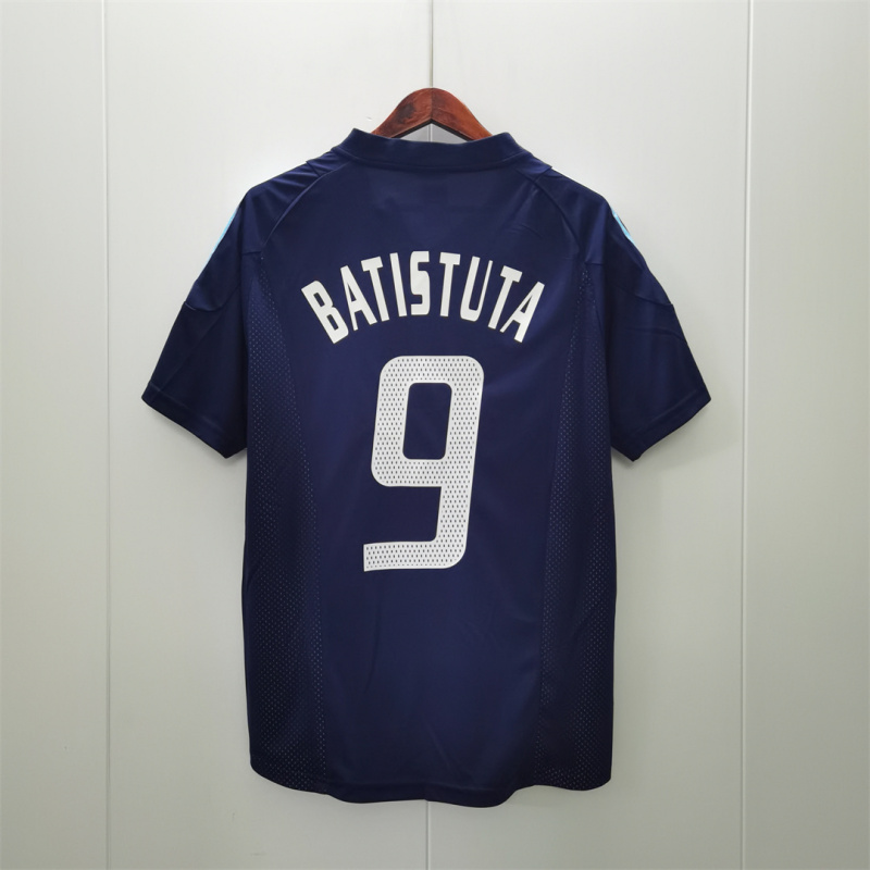 Retro Argentina 2002 Away World Cup Jersey