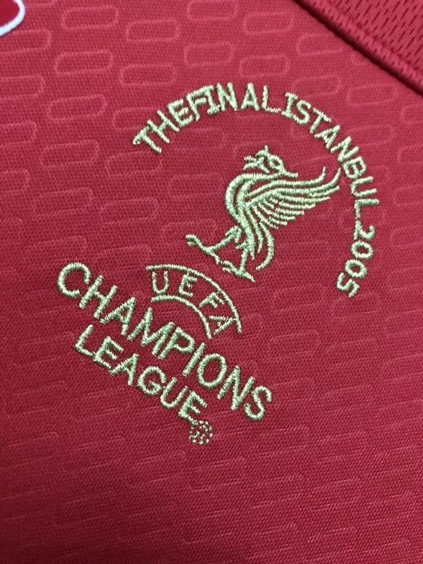 Retro Liverpool Gerrard #8 2005 UCL Final Jersey