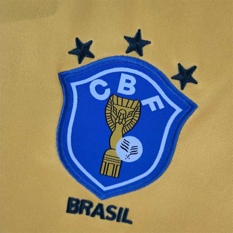 Retro Brazil 1988 Home Jersey