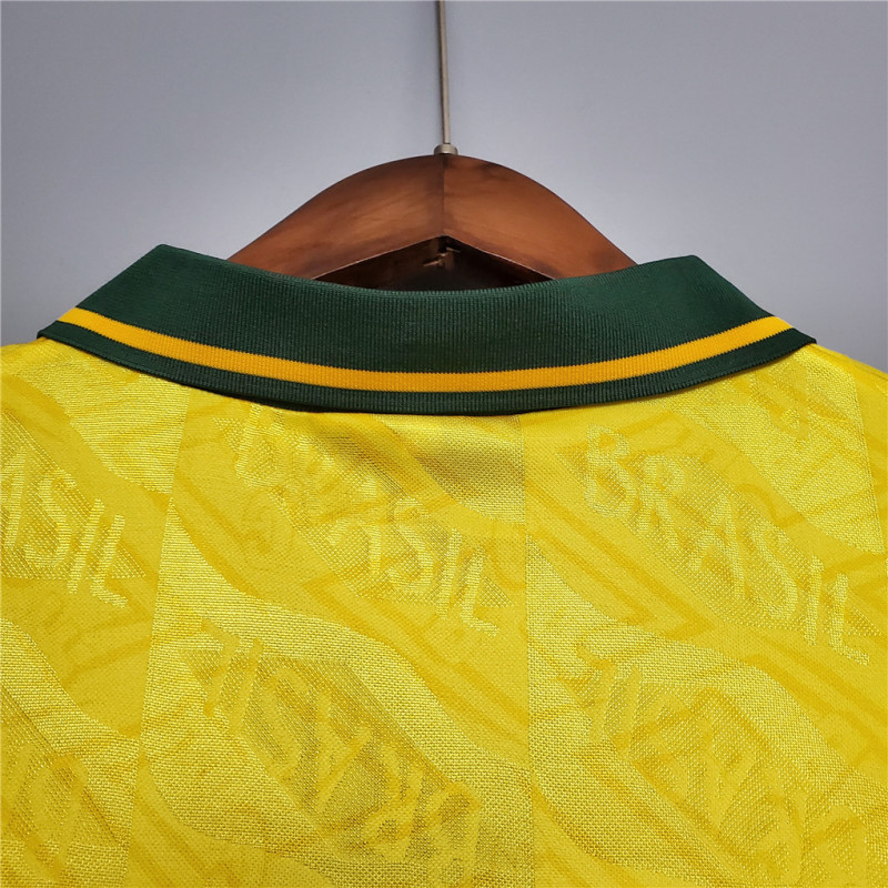 Retro Brazil 91-93 Home Jersey