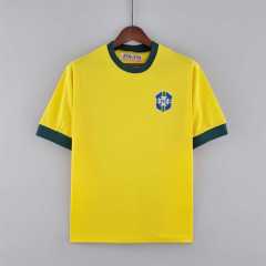 Retro Brazil 1970 Home Jersey