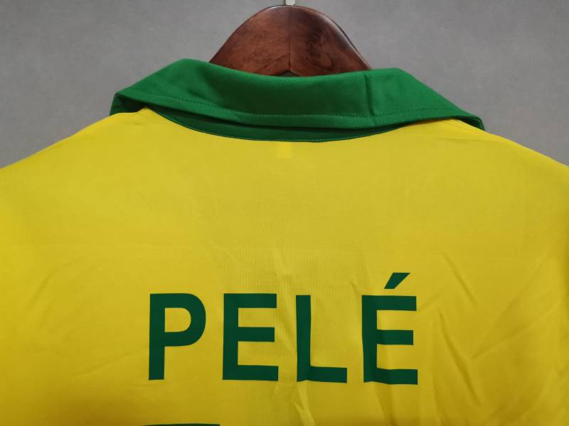 Retro Brazil 1957 Home Jersey
