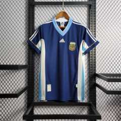 Retro Argentina 1998 Away World Cup Jersey