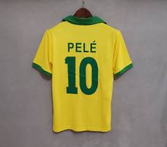 Retro Brazil 1957 Home Jersey