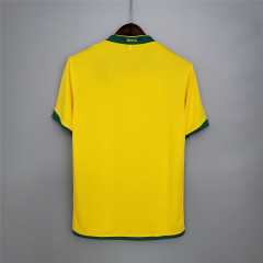 Retro Brazil 2006 Home Jersey