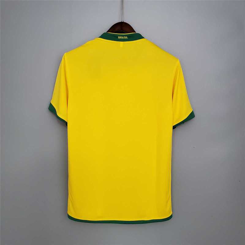 Retro Brazil 2006 Home Jersey
