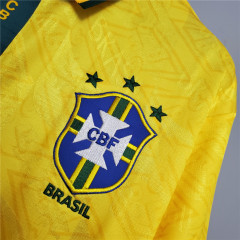 Retro Brazil 91-93 Home Jersey