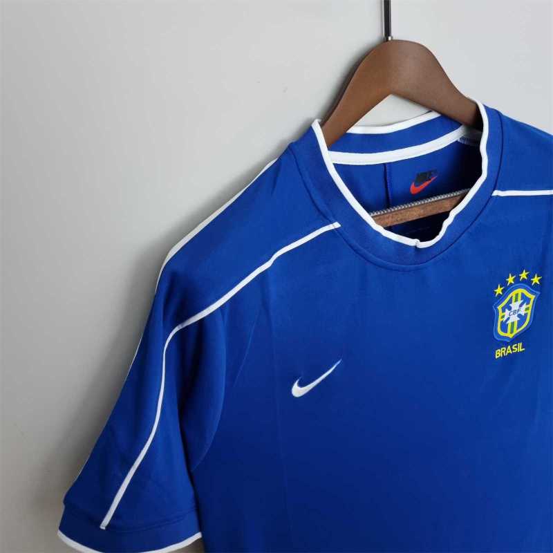 Retro Brazil 1998 Away Jersey