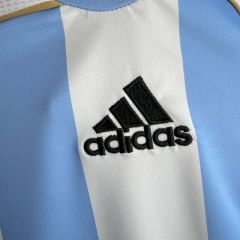 Retro Argentina 2006 Home World Cup Long Sleeve Jersey