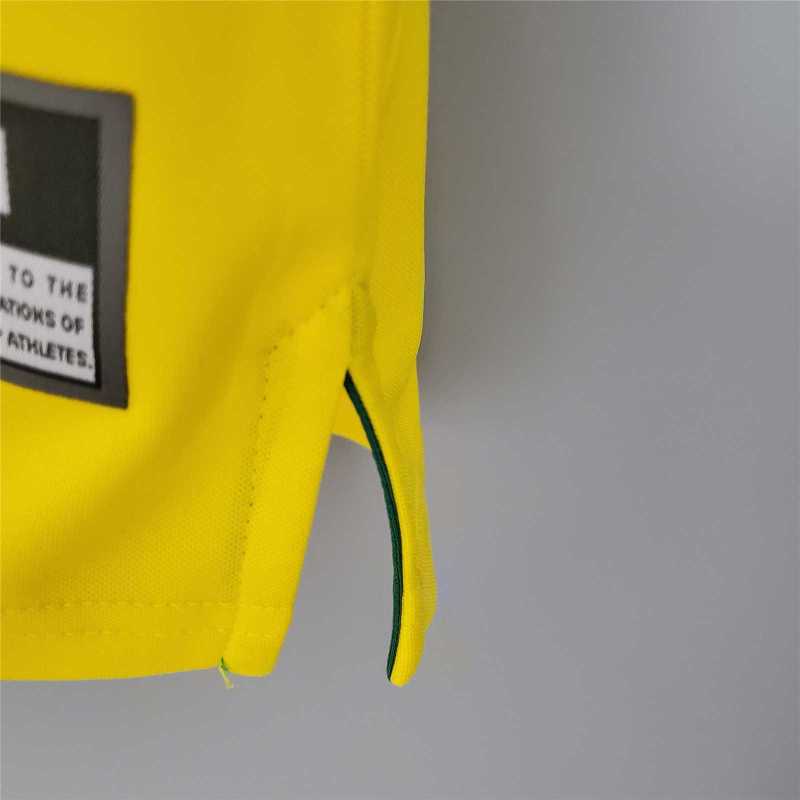 Retro Brazil 1998 Home Jersey