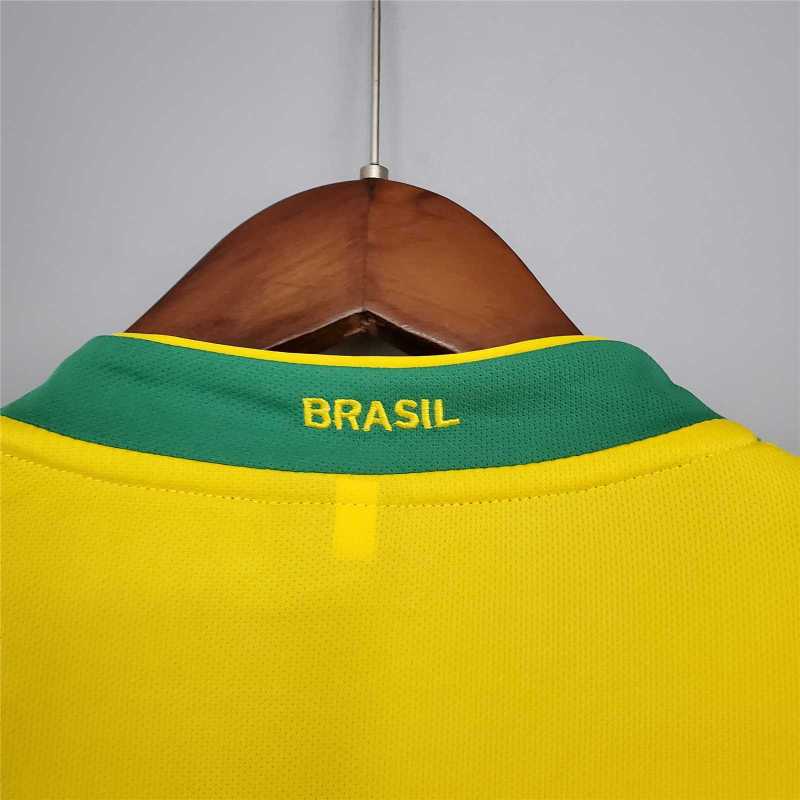 Retro Brazil 2006 Home Jersey