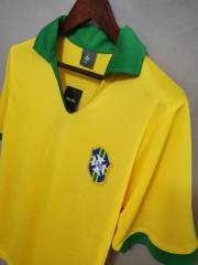 Retro Brazil 1957 Home Jersey
