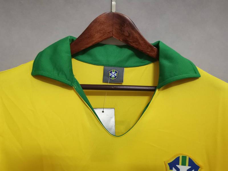 Retro Brazil 1957 Home Jersey