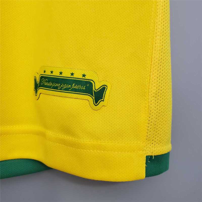Retro Brazil 2006 Home Jersey