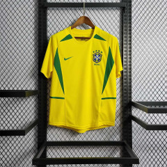 Retro Brazil 2002 Home Jersey