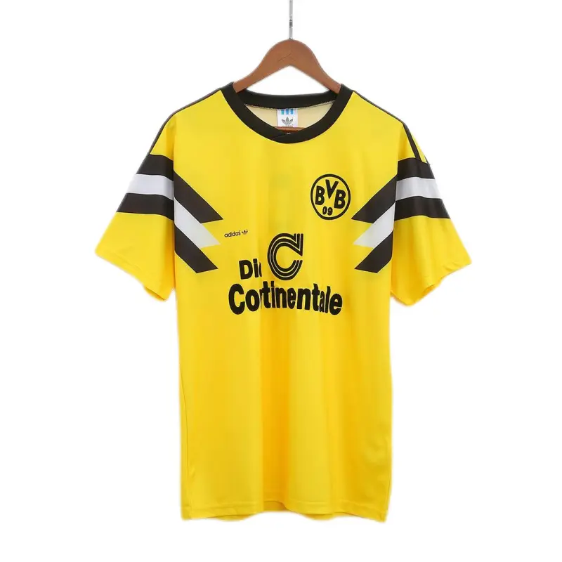 Retro Borussia Dortmund 1989 Home Jersey
