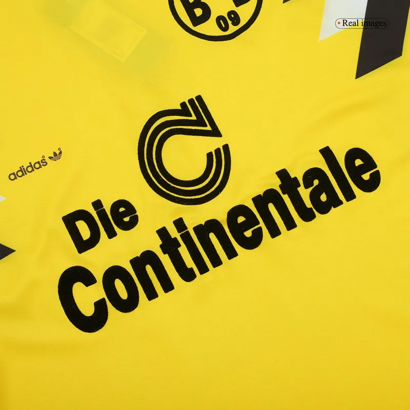 Retro Borussia Dortmund 1989 Home Jersey