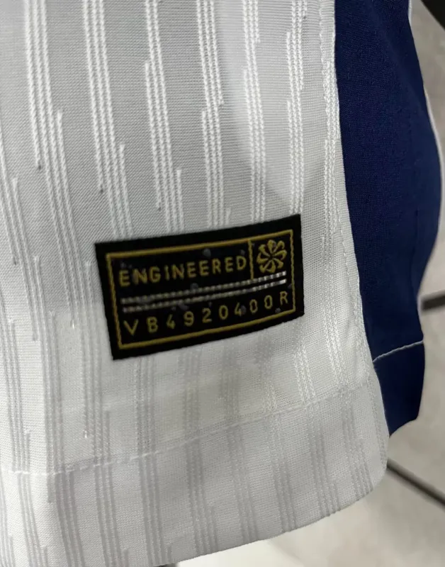 England 24-25 Home Jersey - Player Version