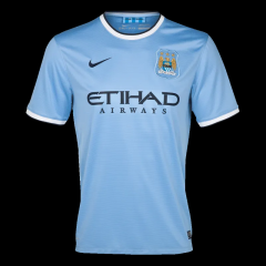 Retro Manchester City 13-14 Home Jersey