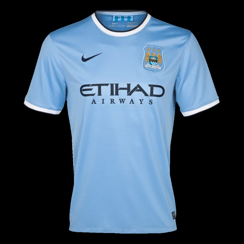 Retro Manchester City 13-14 Home Jersey