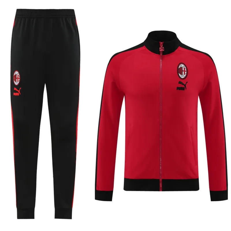 23-24 AC Milan Zipper Training Kit