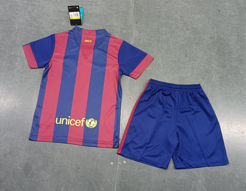 Retro Barcelona 14-15 Home Kids Jersey