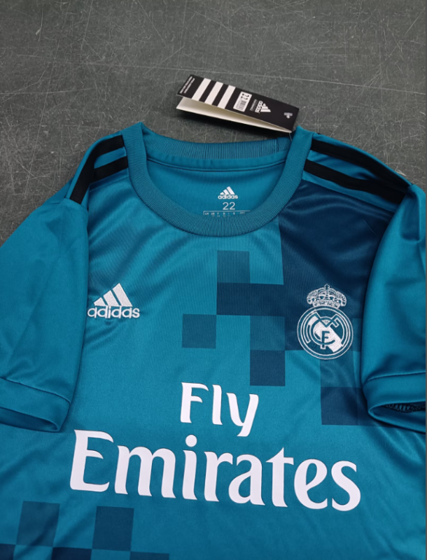 Retro Real Madrid 17-18 Third Kids Jersey