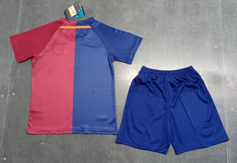 Retro Barcelona 08-09 Home Kids Jersey