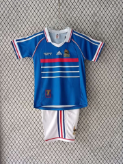 Retro France 1998 Home Kids Jersey