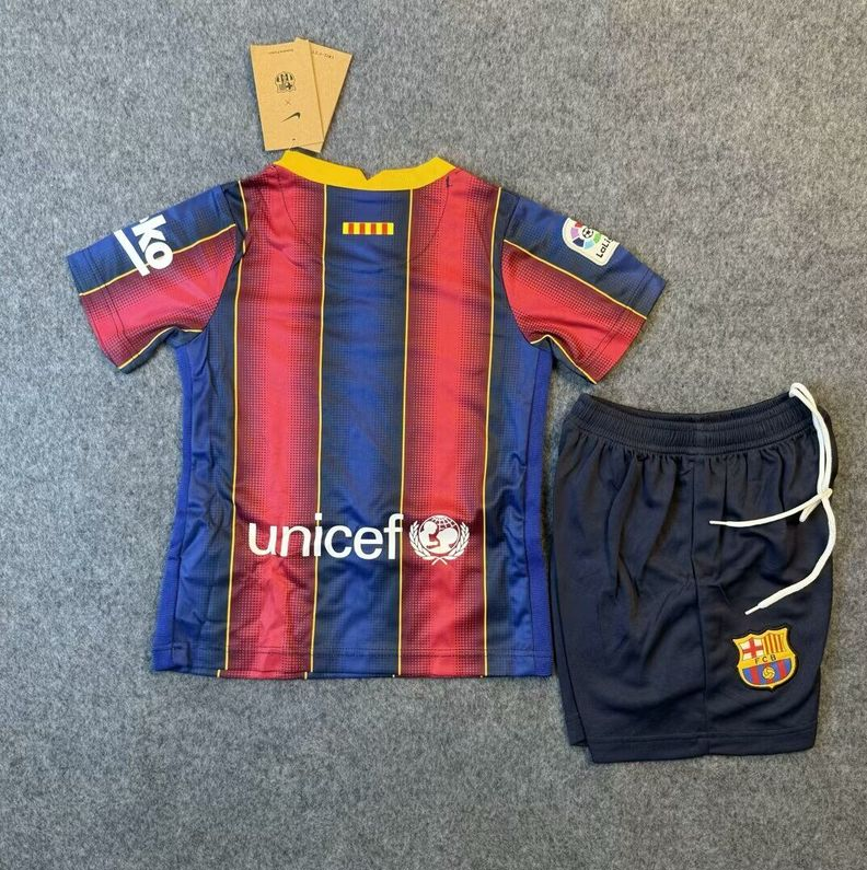 Retro Barcelona 20-21 Home Kids Jersey