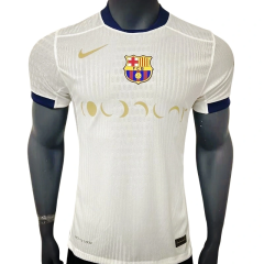 Barcelona 25-26 COLDPLAY Home White Jersey - Player Version