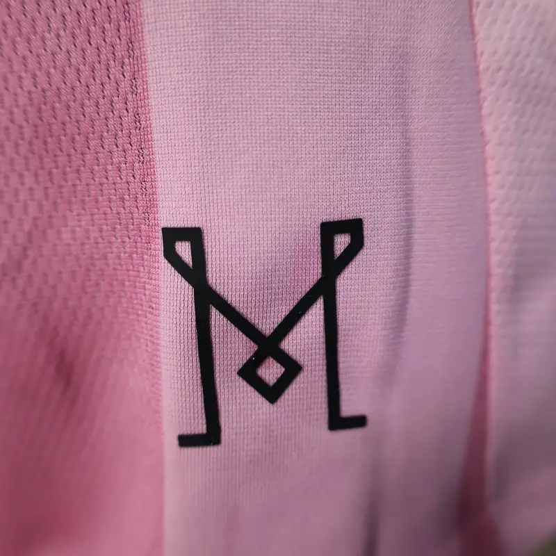 Inter Miami 25-26 CF Home Pink Long Sleeve Soccer Jersey - Player Version