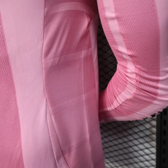 Inter Miami 25-26 CF Home Pink Long Sleeve Soccer Jersey - Player Version