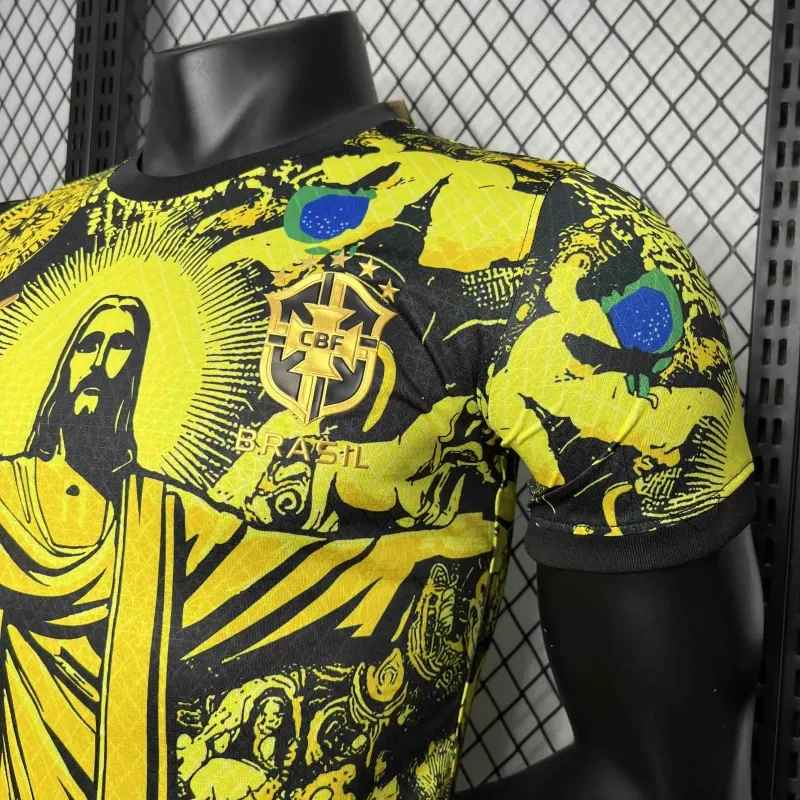 Brazil 24-25 Christ the Redeemer Special Kit Jersey - Player Version
