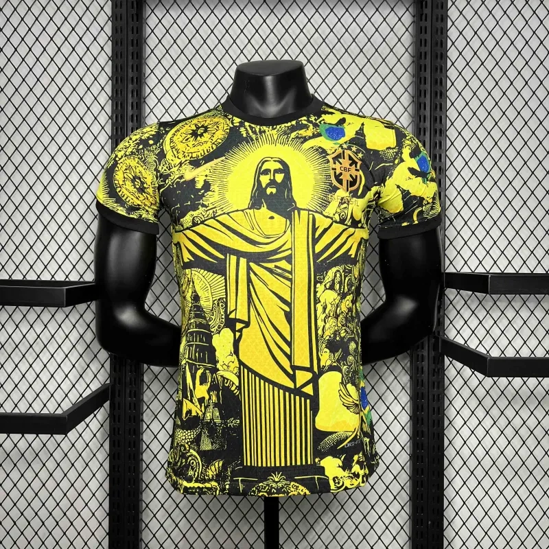 Brazil 24-25 Christ the Redeemer Special Kit Jersey - Player Version