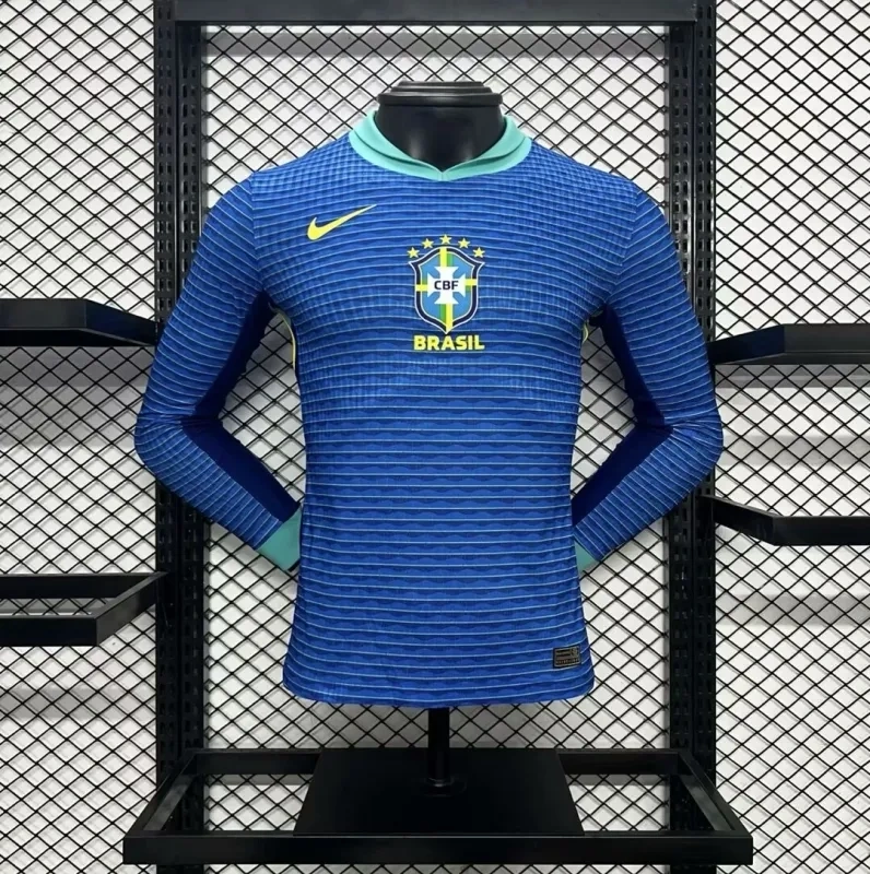 Brazil 24-25 Away Shirt Long Sleeve Jersey - Player Version