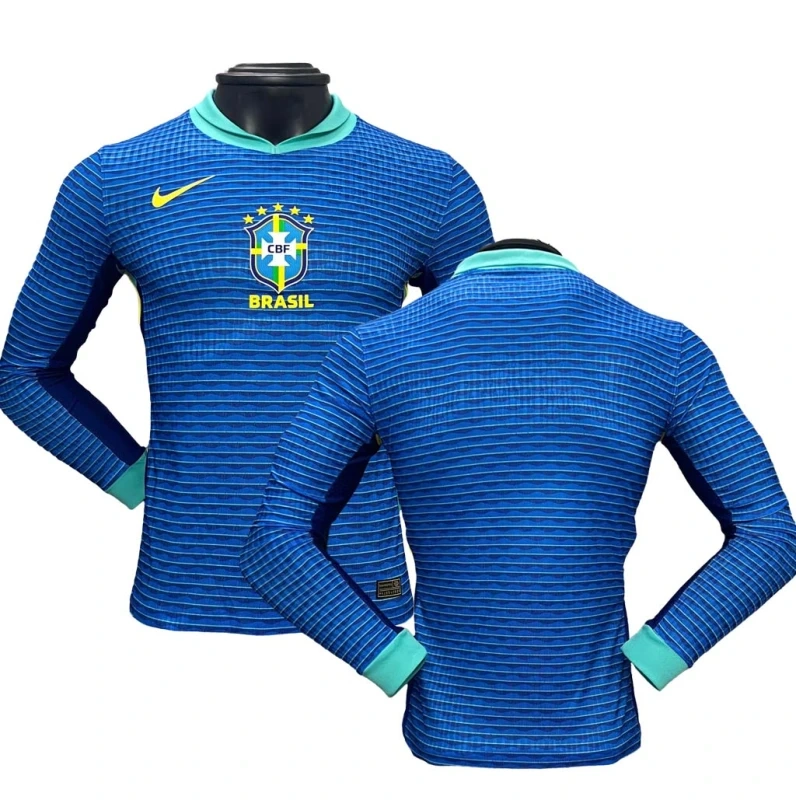 Brazil 24-25 Away Shirt Long Sleeve Jersey - Player Version