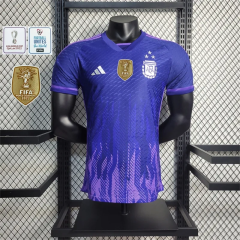 Argentina 2022 World Cup Champion Edition Away Jersey - Player Version