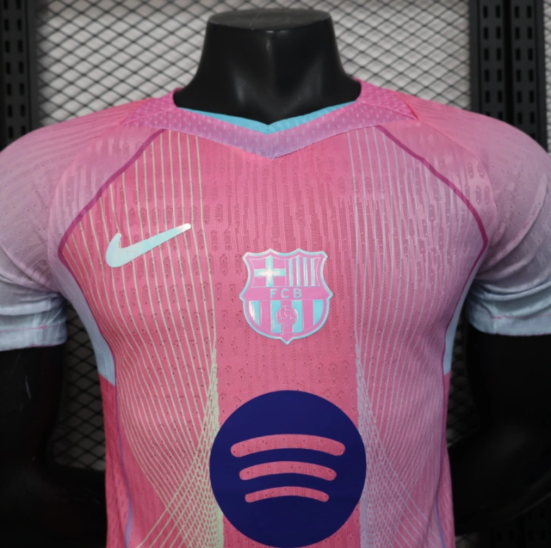 Barcelona Pink Special Edition Jersey - Player Version