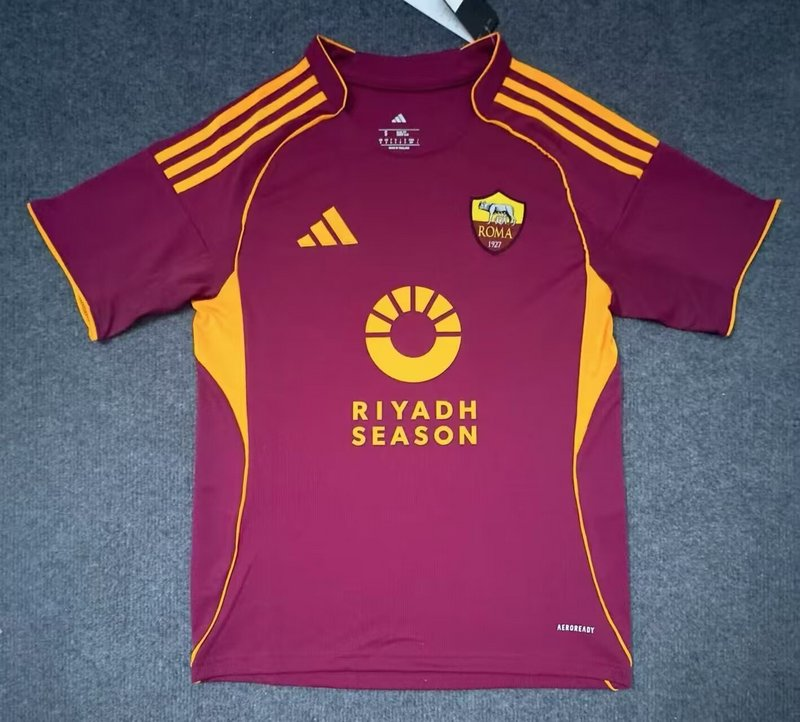 Roma 25-26 Home Jersey - Fan Version