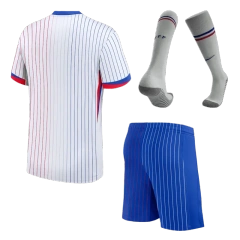 France 2024 Away Whole Kit(Jersey+Shorts+Socks)Jersey - Fan Version