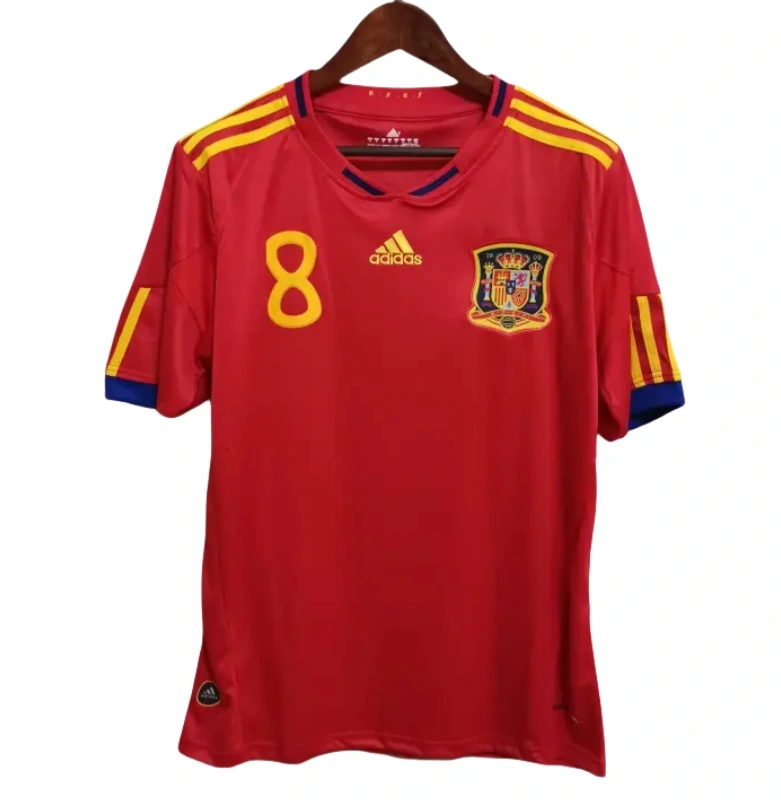 Retro Spain 2010 Home Jerseys