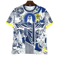 Brazil 2005 Brazil X Christ Special Edition Jersey - Fans Version