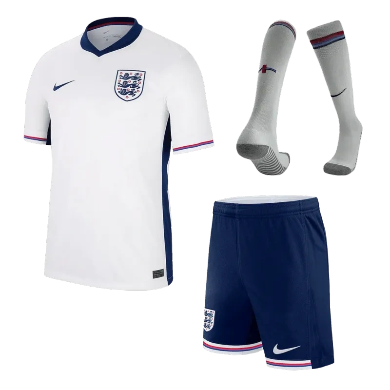 England 2024 Home Kids Whole Kit(Jersey+Shorts+Socks)