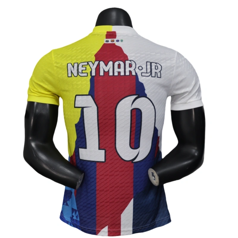 Neymar Barcelona and Brazil Santos PSG 25-26 Jersey - Player Version