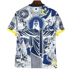 Brazil 2005 Brazil X Christ Special Edition Jersey - Fans Version