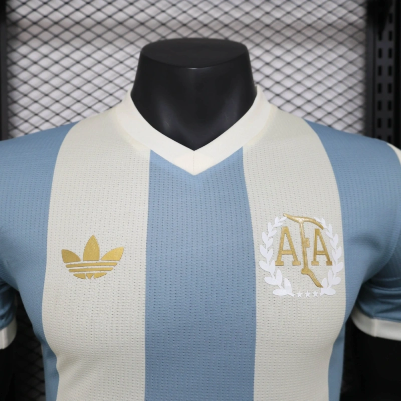 Argentina 2024 50th Anniversary Home Jersey - Player Version