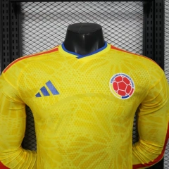Colombia 2026 Home Long Jersey - Player Version
