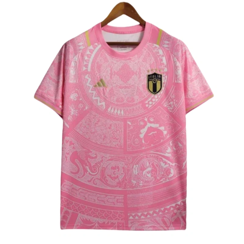 Italy 2024 Special Edition Pink Jersey - Fans Version