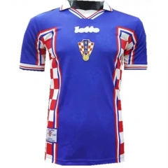 Retro Croatia 98 Away Jersey